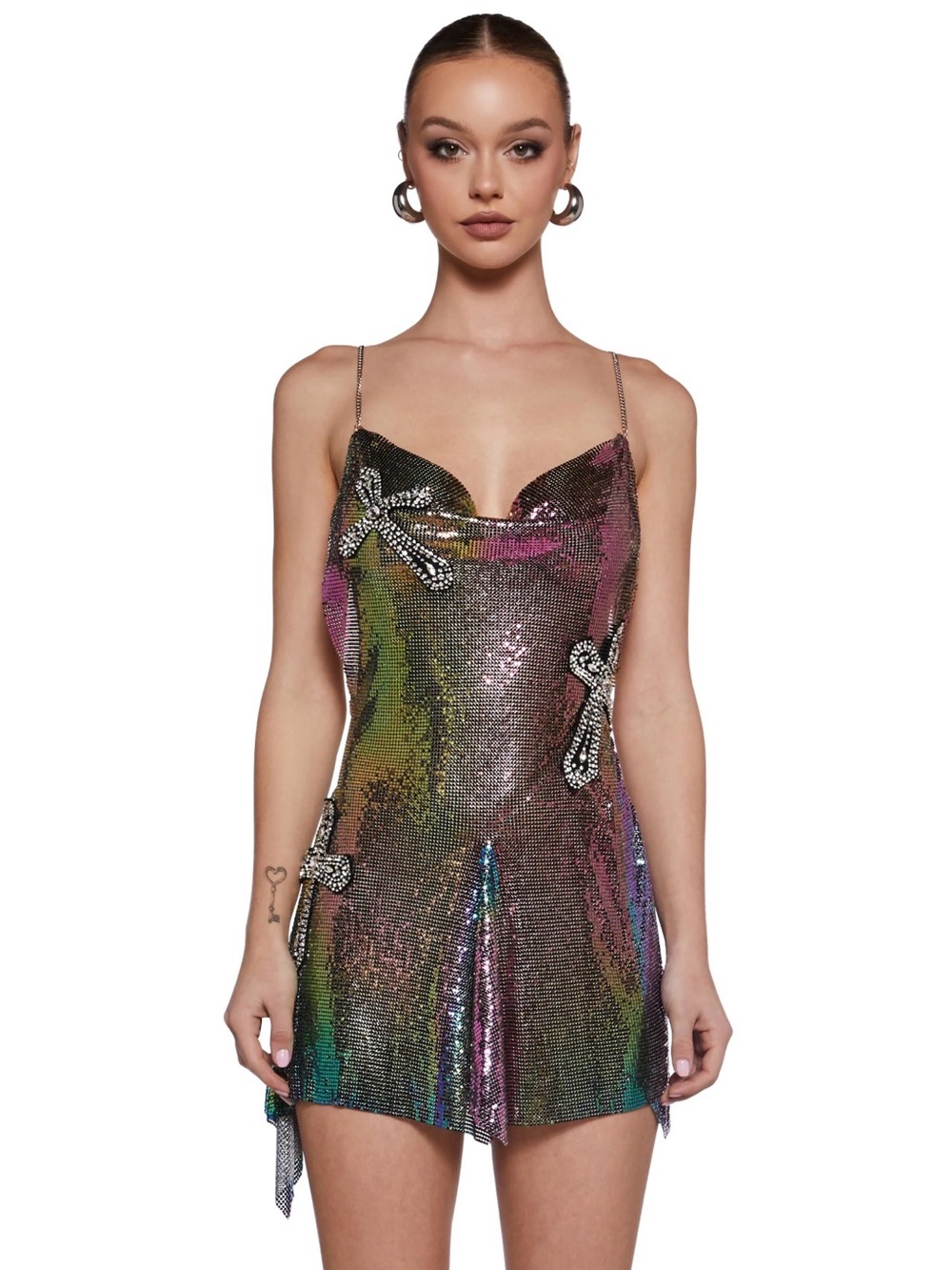 Dolls Kill Iconic Debut Chain Mail Dress